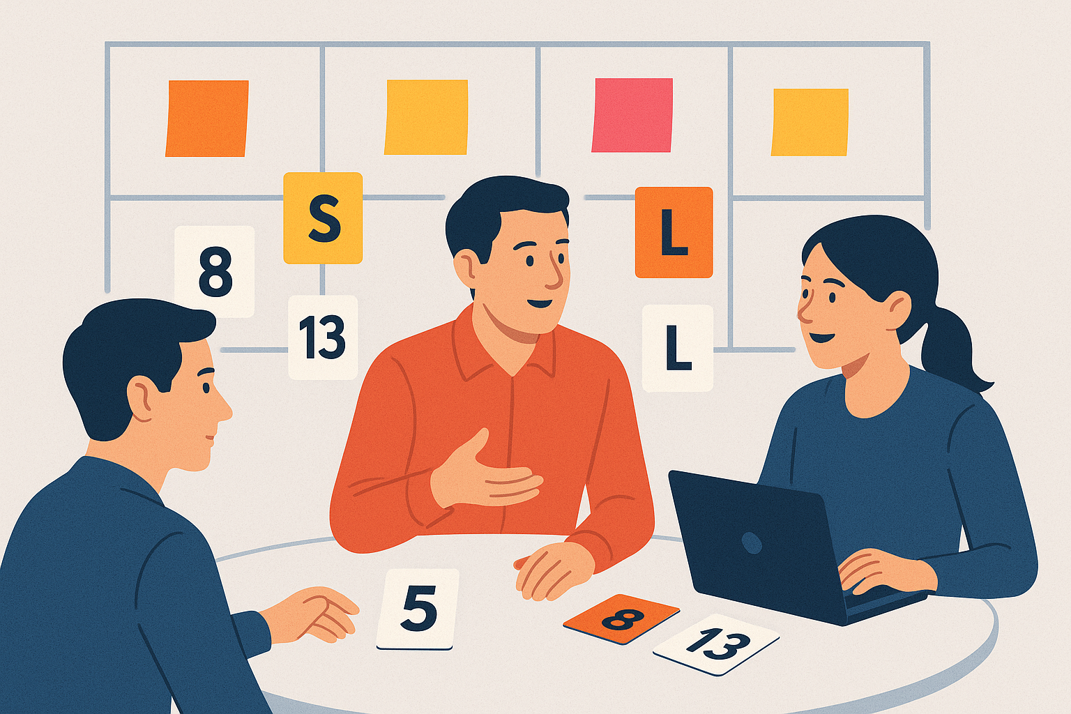 Nobuzen articulo estimacion proyectos dibujo estimación carga de trabajo tipo agile