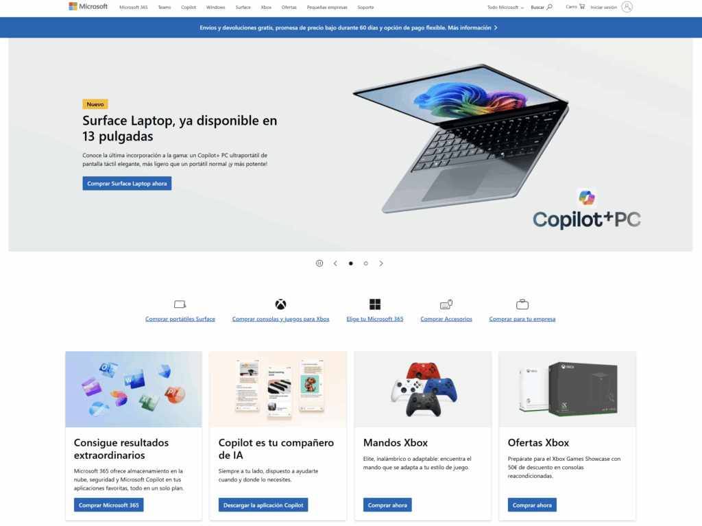 Nobuzen articulo diseños UI diseño web microsoft